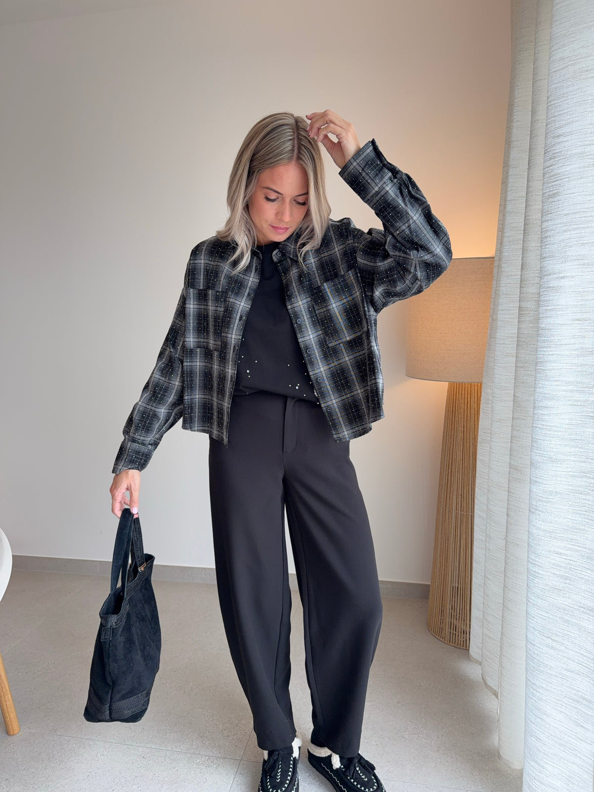Pantalon Raven noir