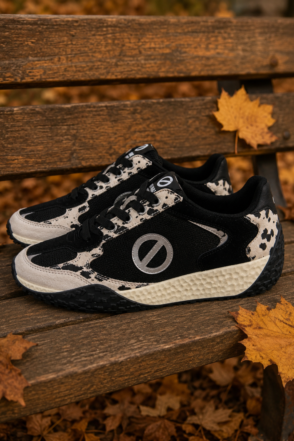 NO NAME Kate Sneaker W – Milk/Black/Dove
