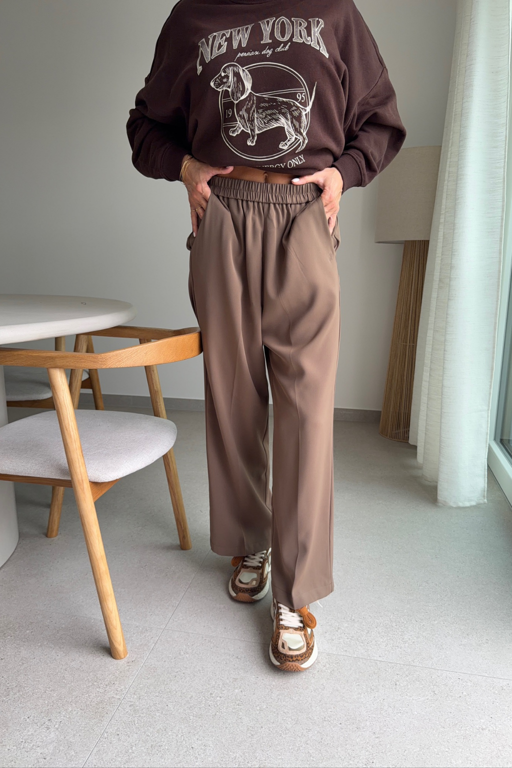 Pull bila marron