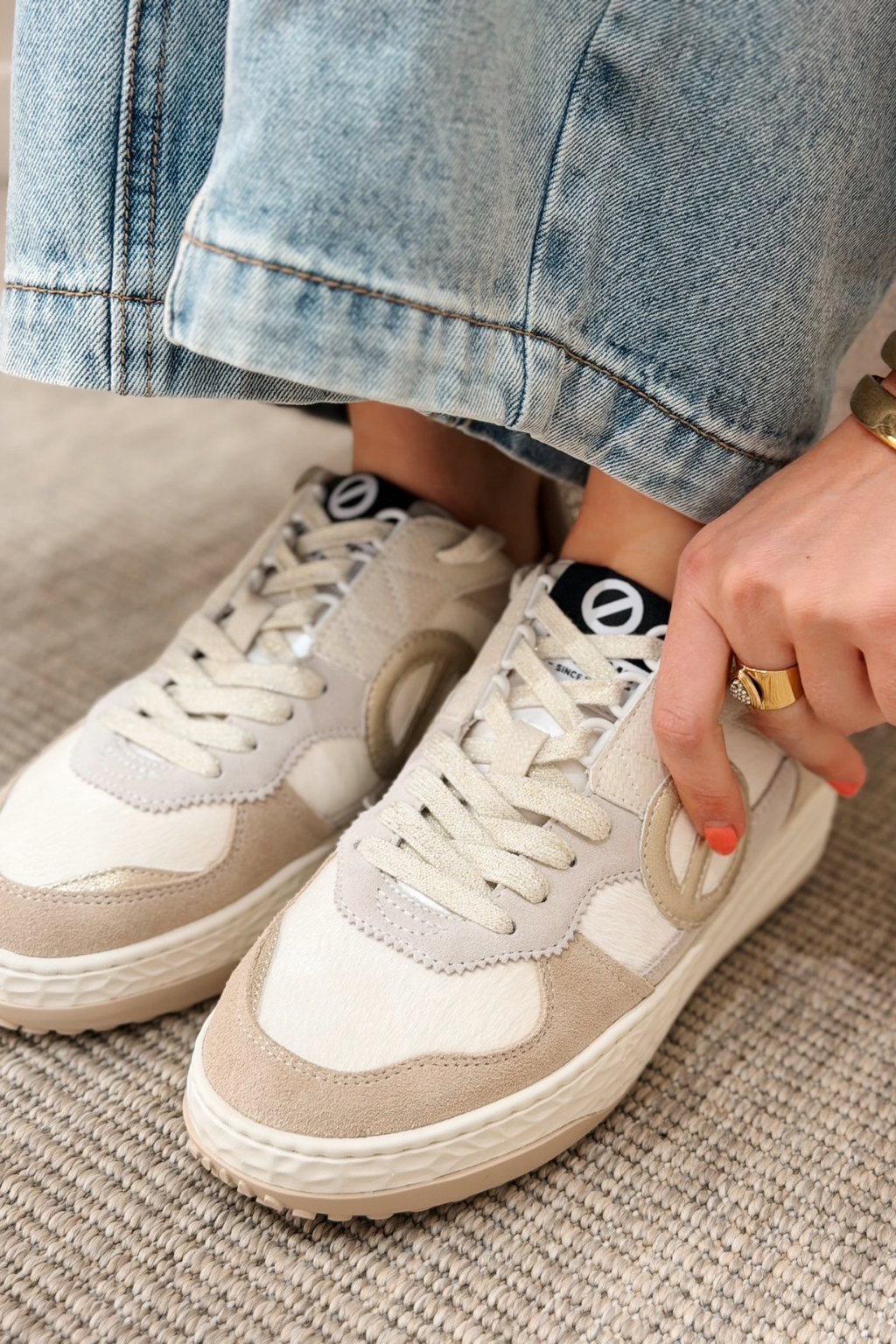 NO NAME Tyler Court W – Dove/Beige