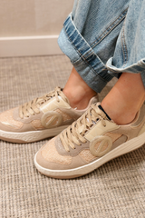 NO NAME Tyler Court W – Nude/Gold/Nude