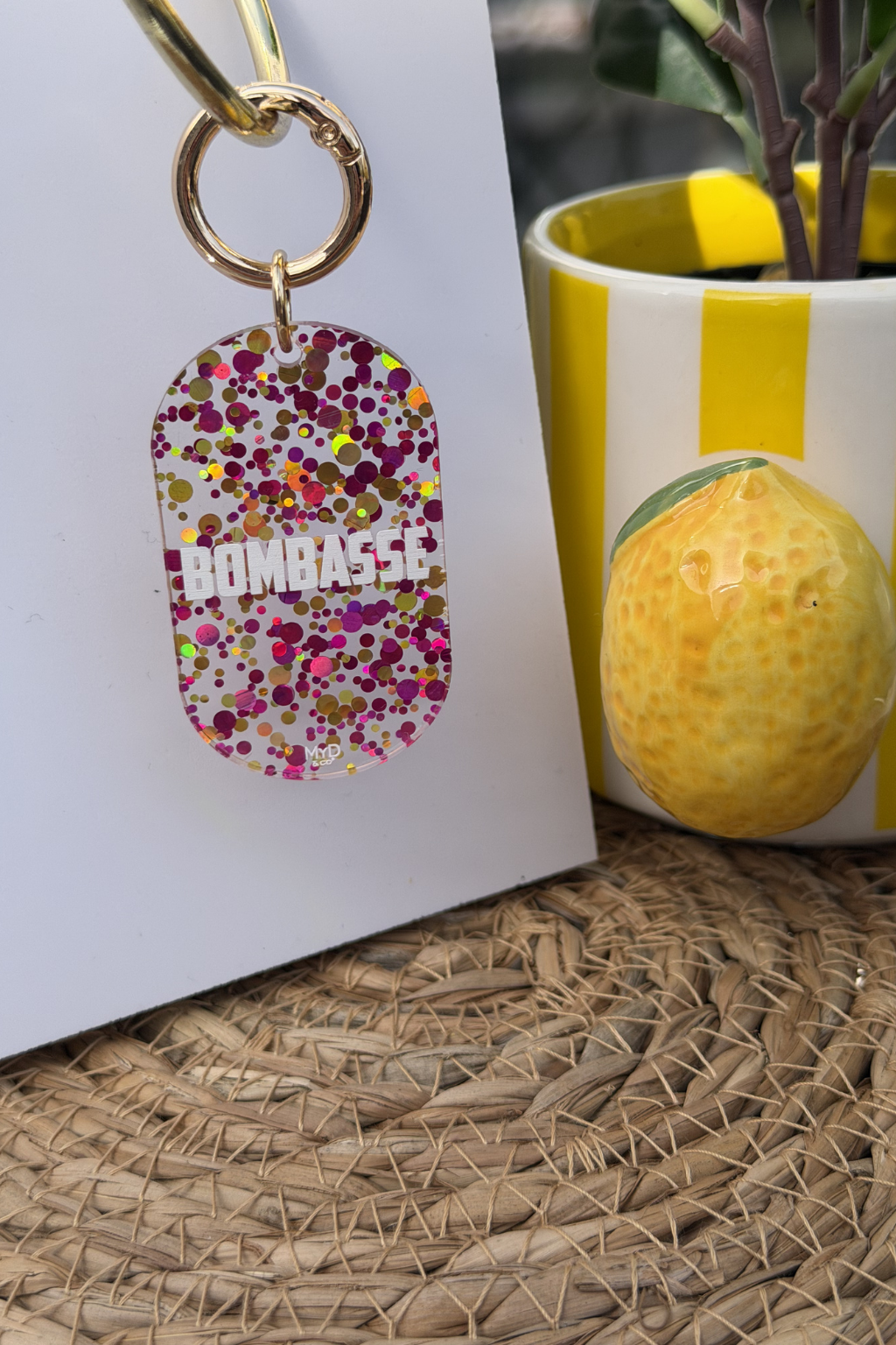 Porte-clés "Bombasse"