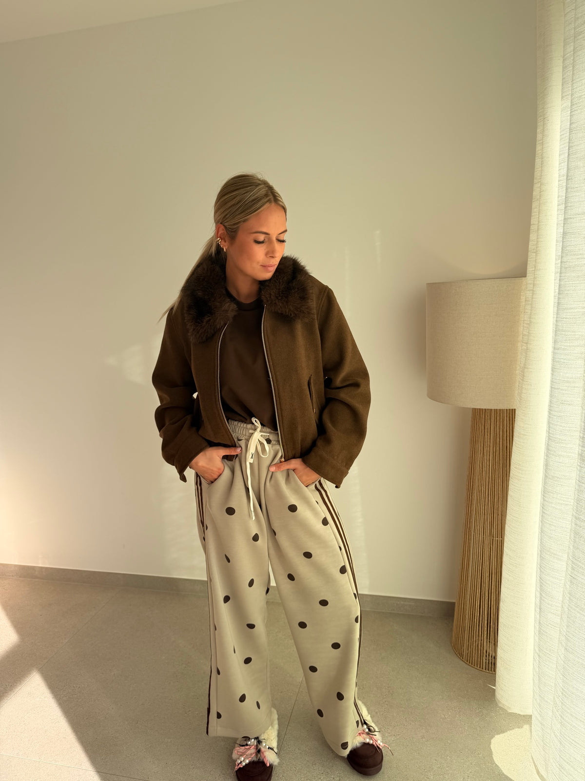 Veste Sonya marron