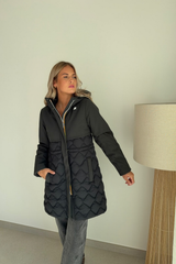 Kway siphelle hybrid warm shell noir