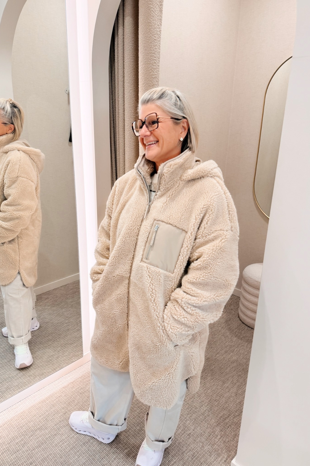 Veste Sascha sherpa