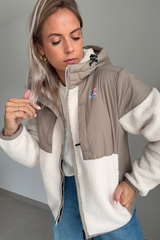K-Way Samson 4.0 Orsetto – Beige / Taupe / Écru