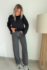Jeans gris à poids