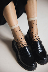 Chaussettes Nakameguro dorée