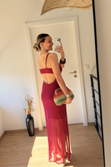 Robe magda rose