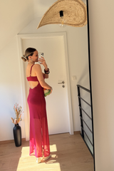 Robe magda rose