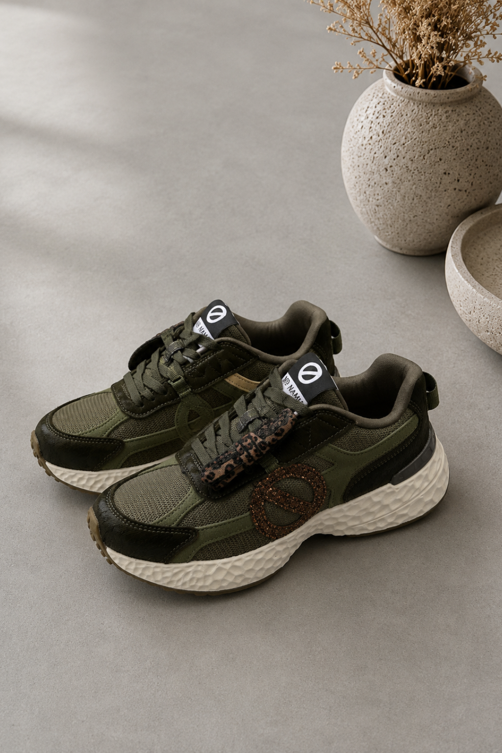 No Name Carter Runner – Kaki / Olive / Bronze