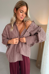 Chemise a carreaux