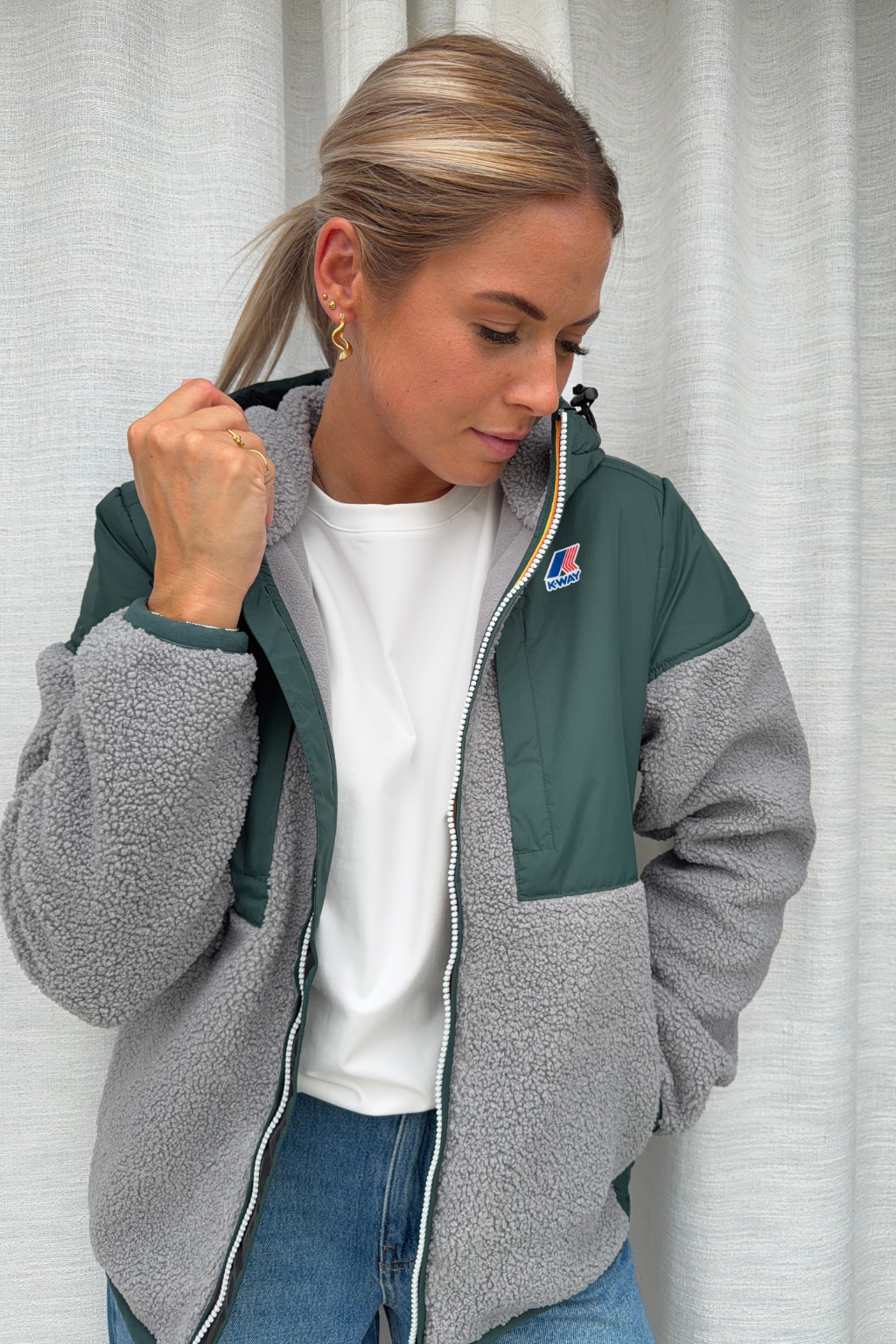 K-Way Samson 4.0 Orsetto – Green Grey