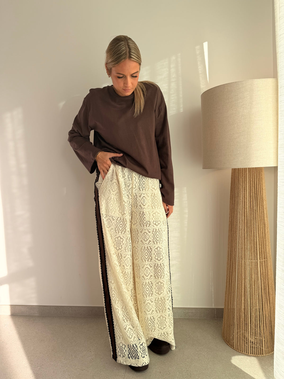 Pantalon crochet