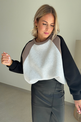 Sweat noit et taupe