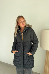 Kway siphelle hybrid warm shell noir