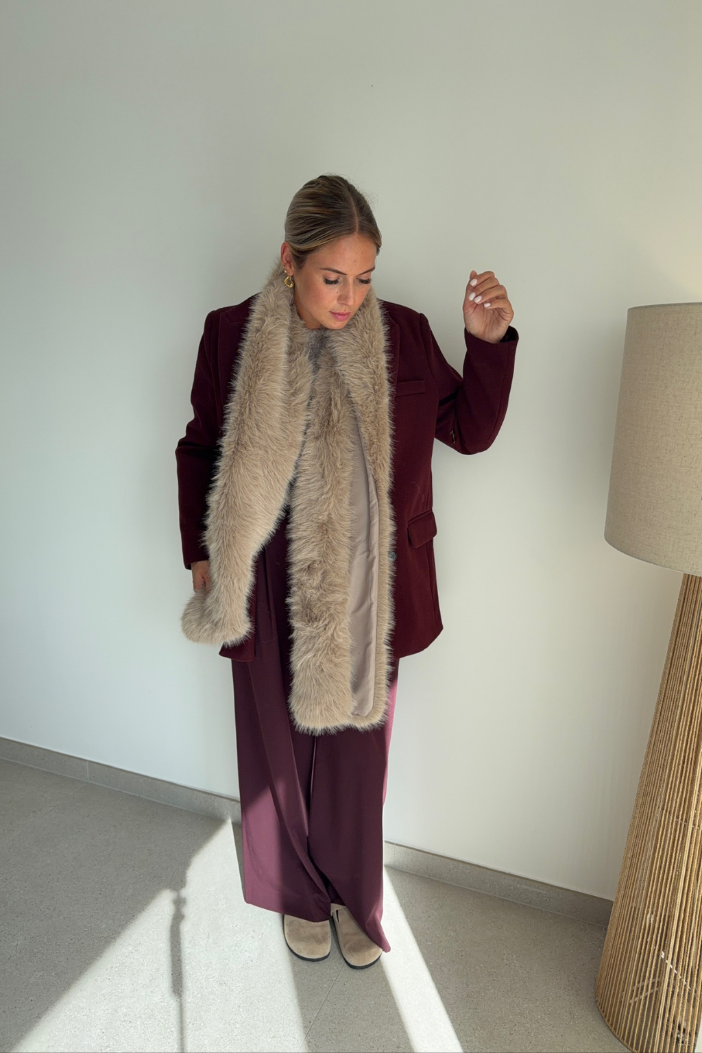 Veste Bordeaux