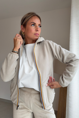 K-Way Lily Velours Polar Double – Beige