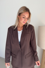 Blazer linda raven marron