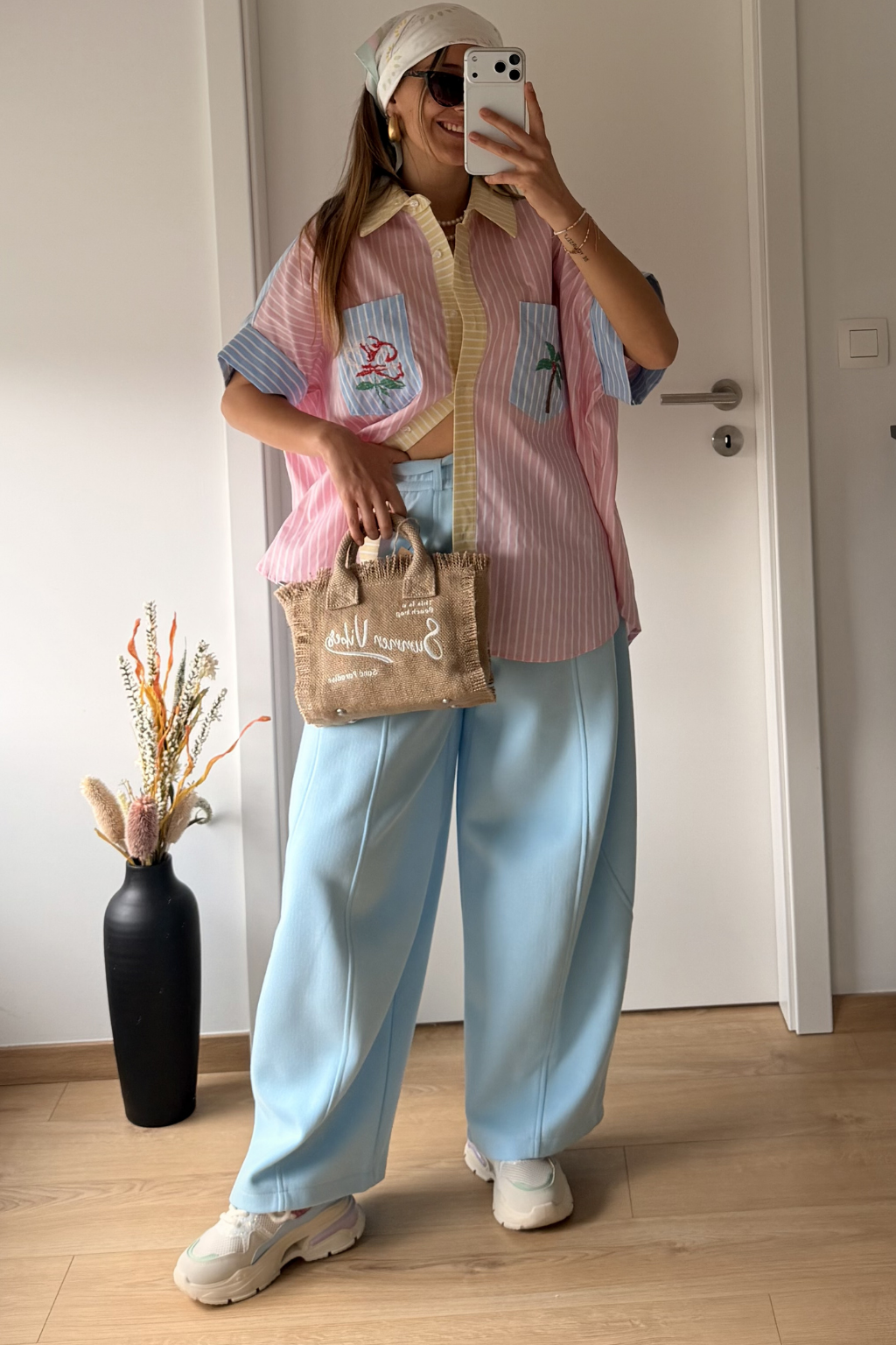 pantalon bleu