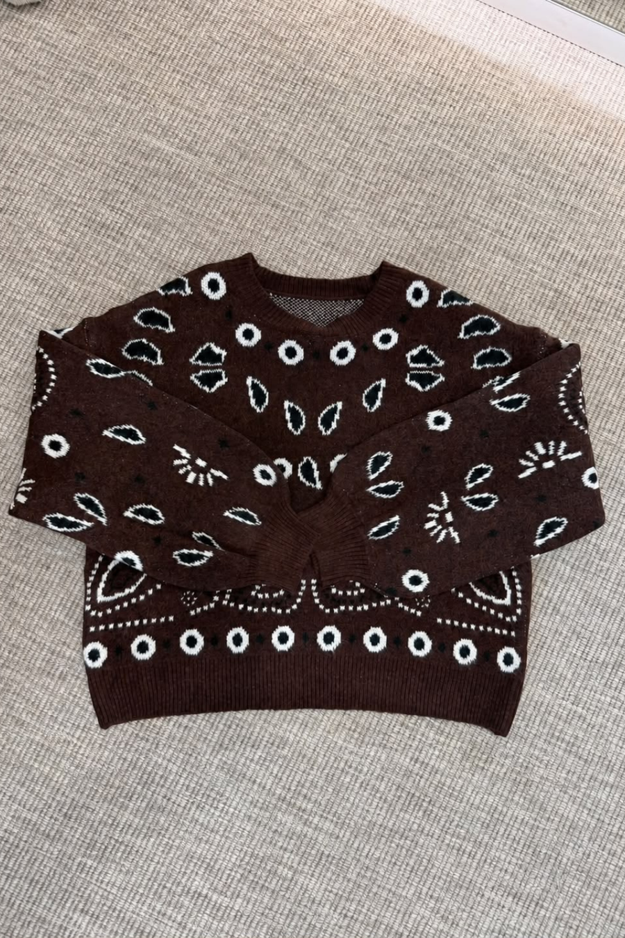 pull bandana marron