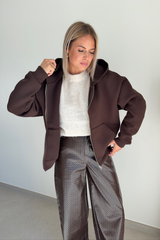 Gilet Naomi choco