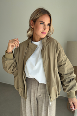 Bomber taupe