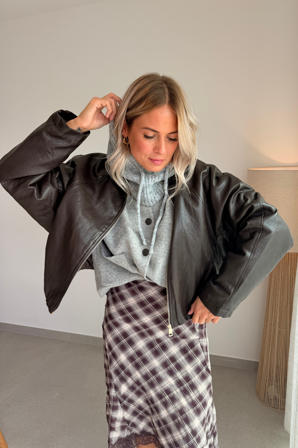 Veste masja marron