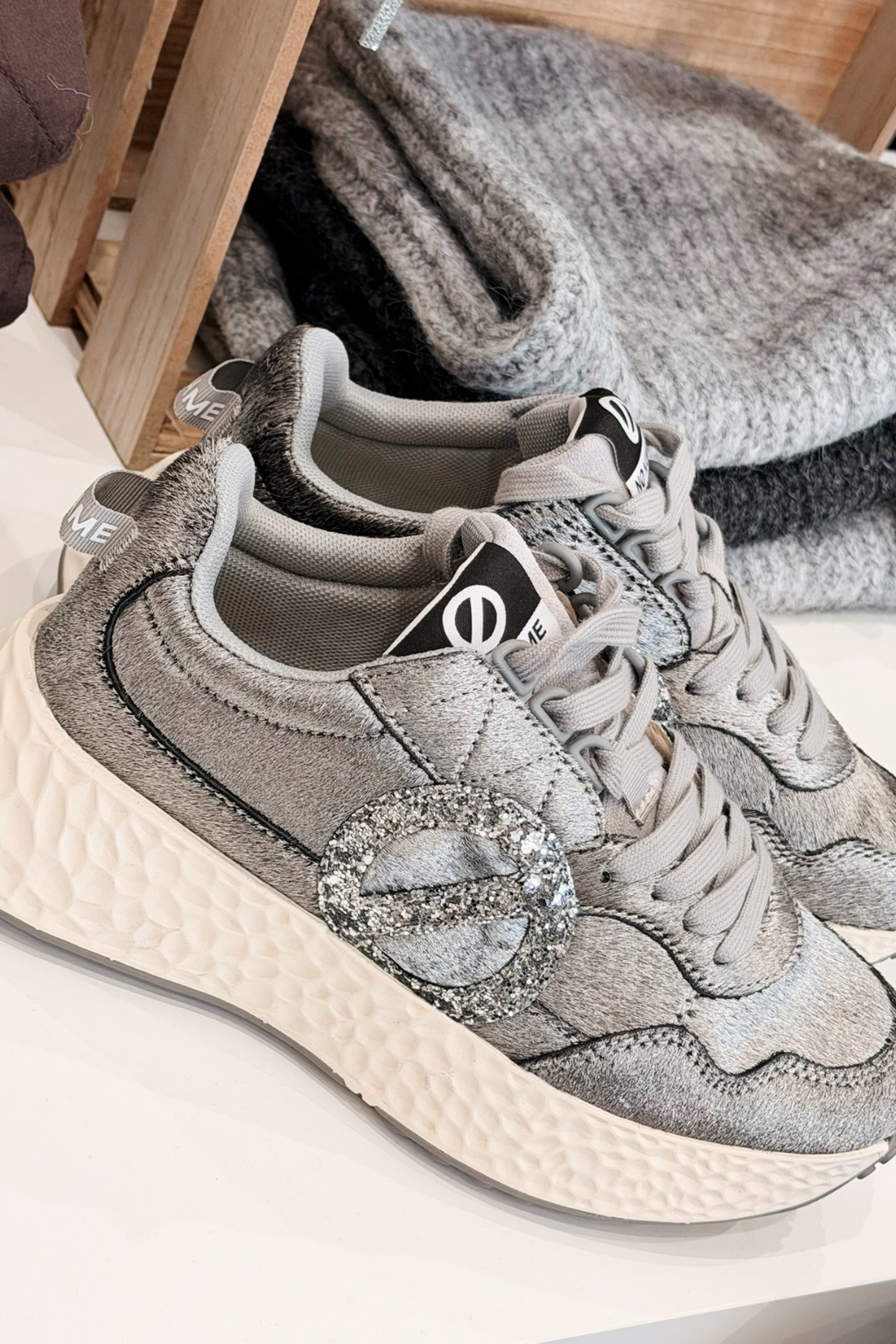 No name carter jogger Silver/ Silver