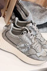 No name carter jogger Silver/ Silver
