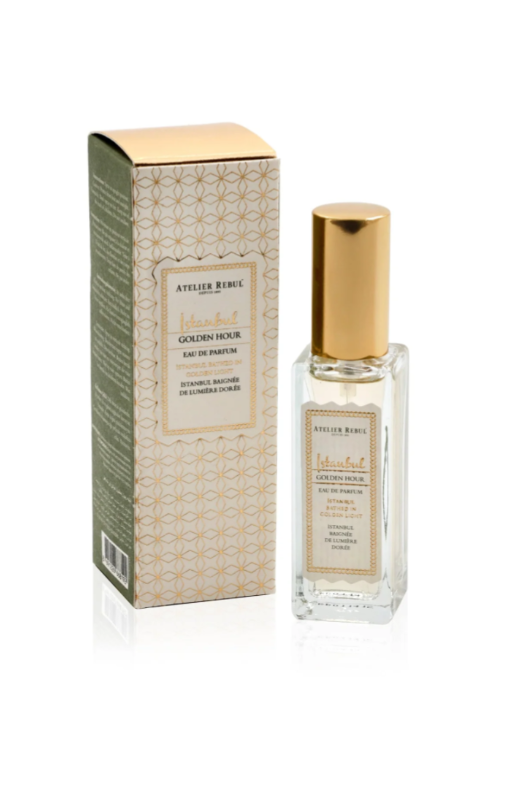 Parfum atelier rebul golden hour