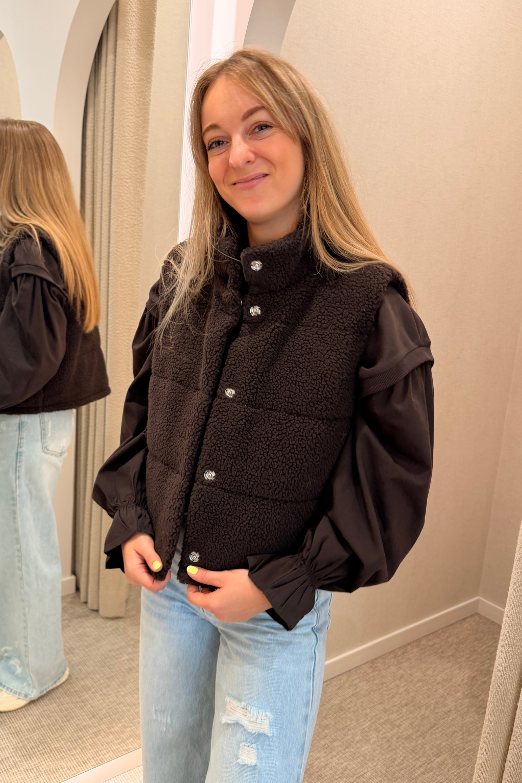 Veste Sandra Marron