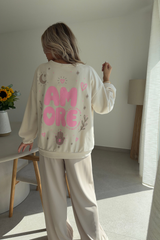 Sweat beige amore