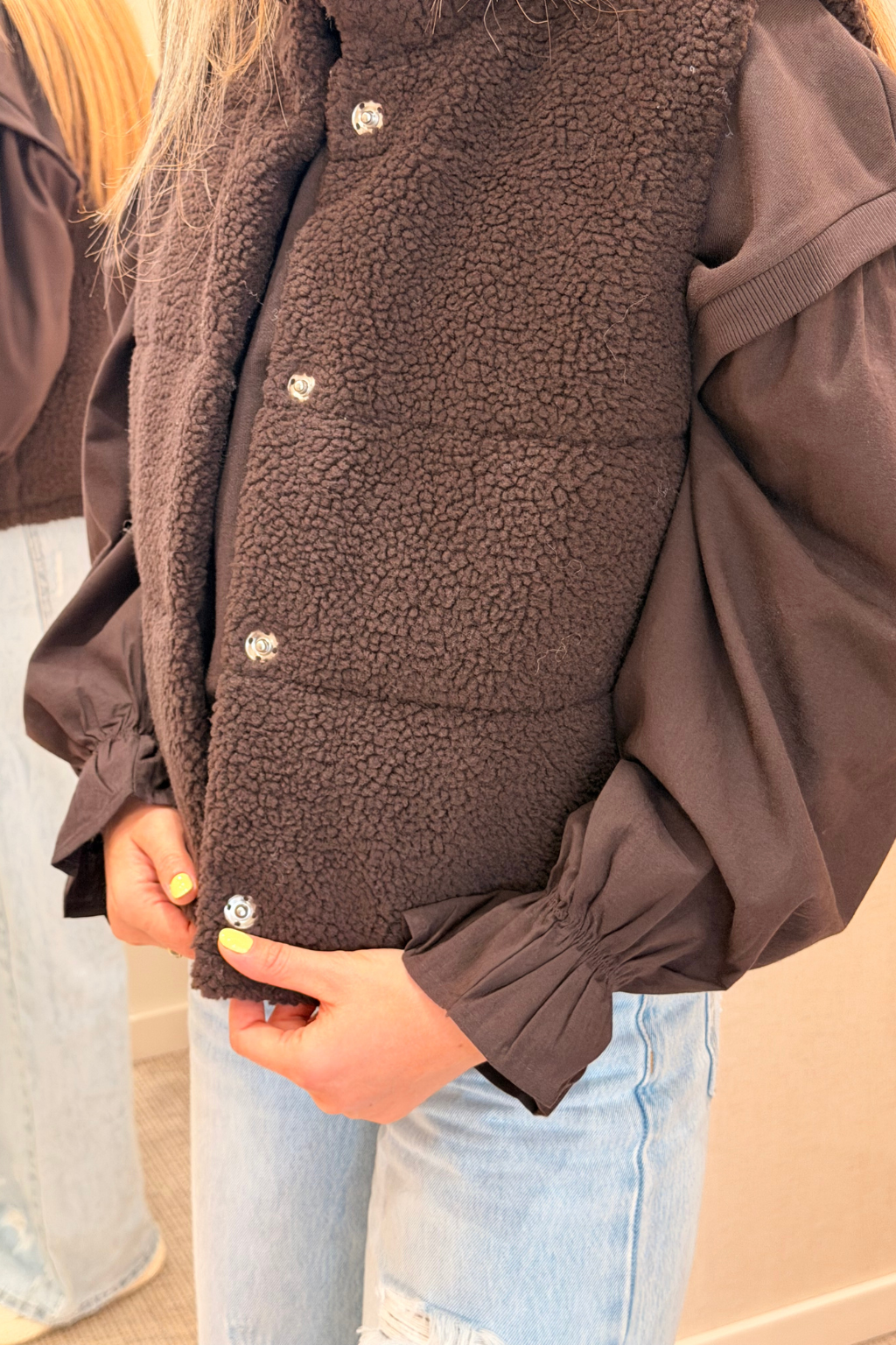Veste Sandra Marron