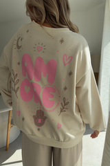 Sweat beige amore