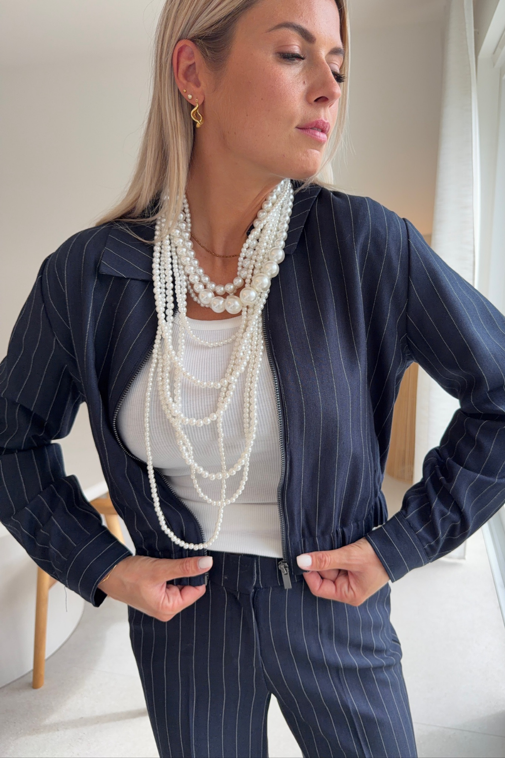 Veste Aline bleu