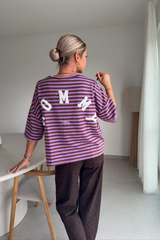 T-shirt Mommy mauve
