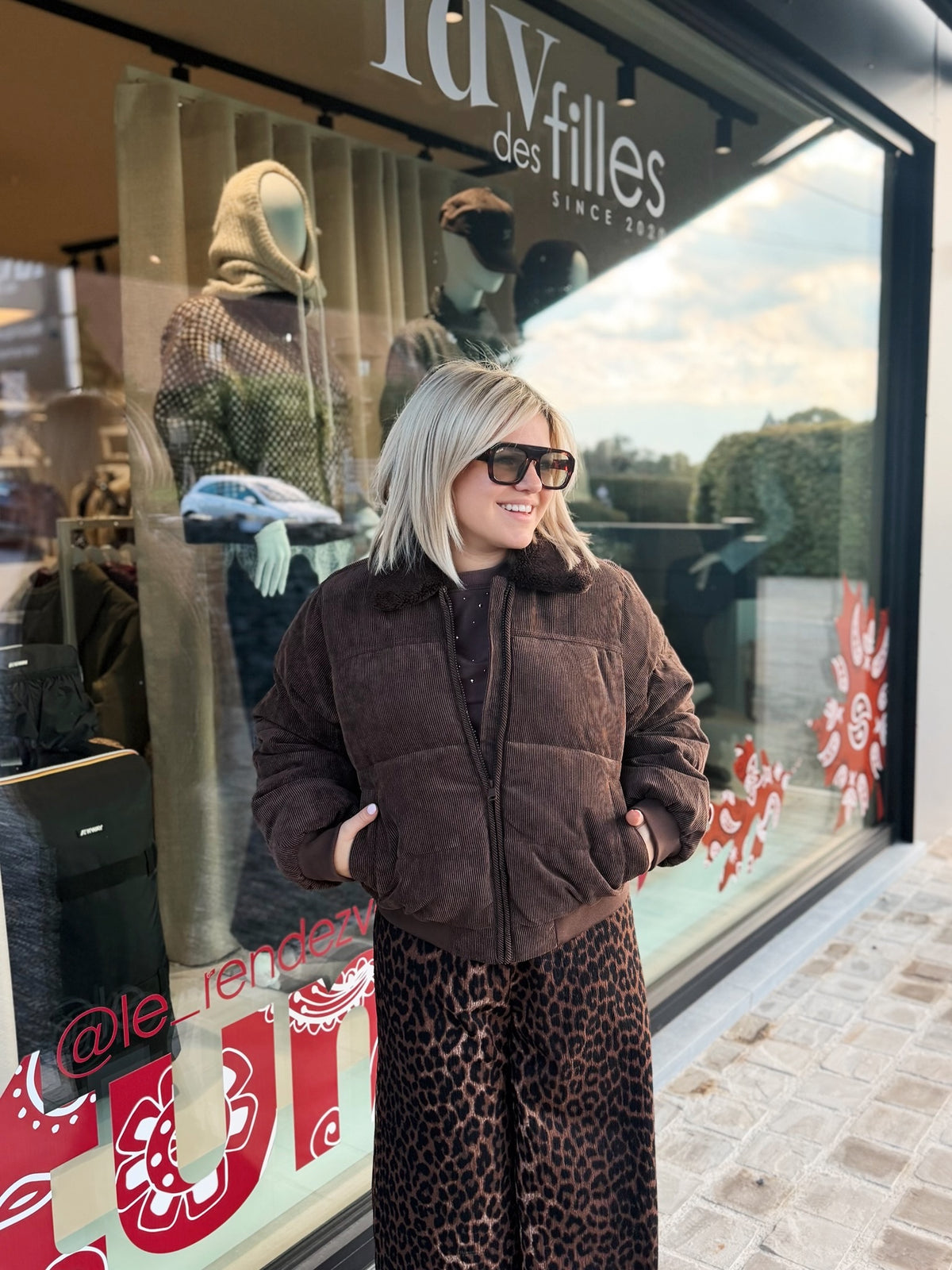 Veste Nicoline choco