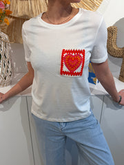 T-shirt Amore Blanc