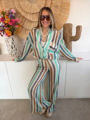 Chemise Madrid Turquoise