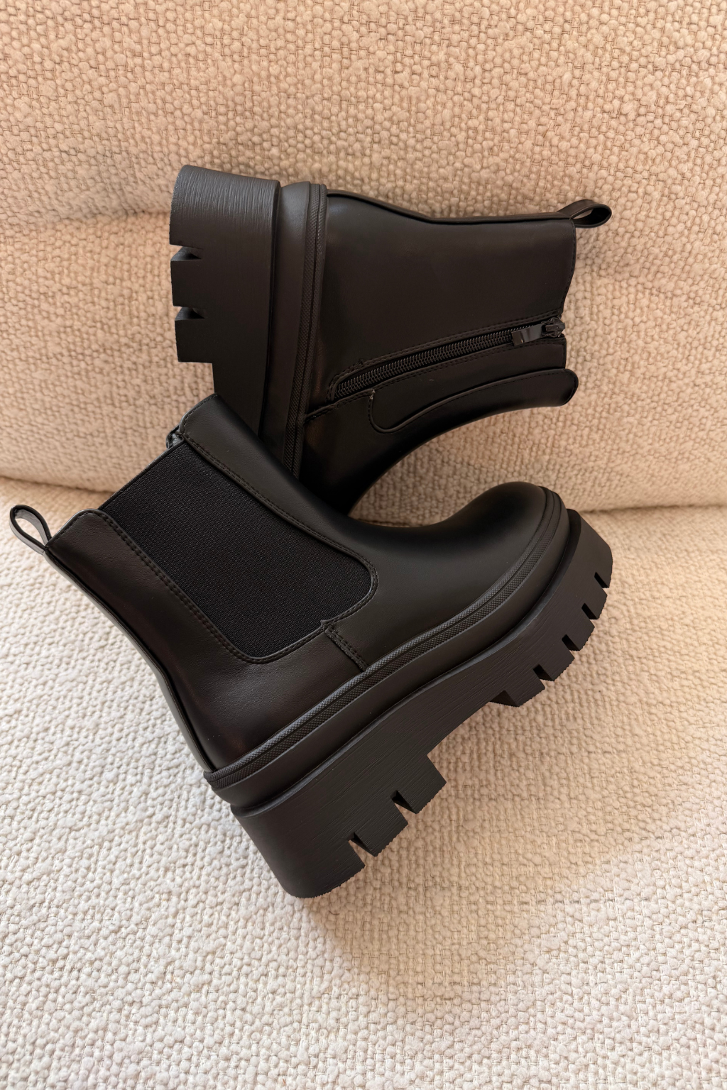 Bottine  plateforme – Noir