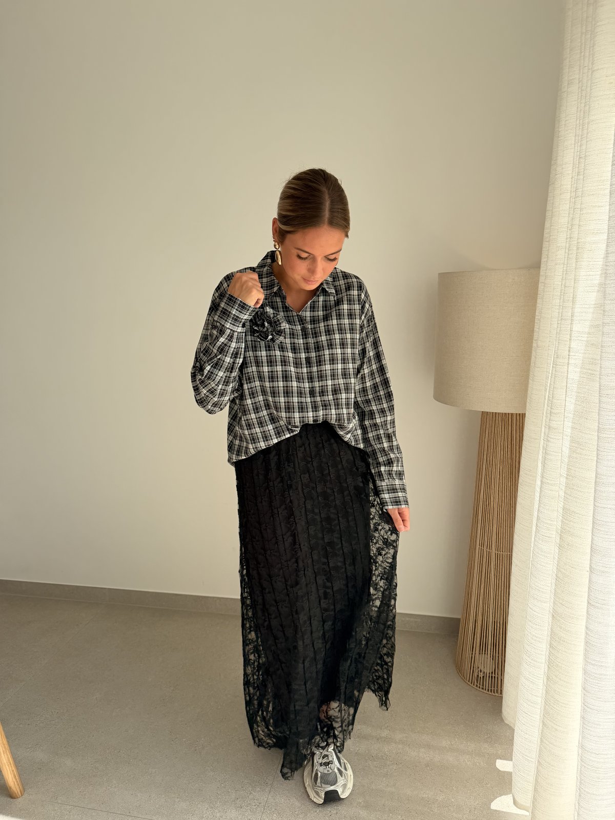 Chemise Balve noir et blanc