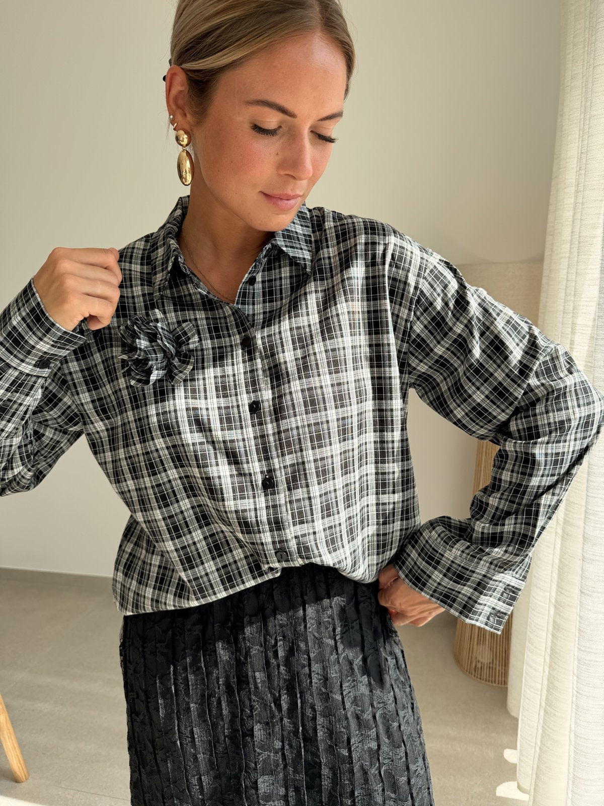 Chemise Balve noir et blanc