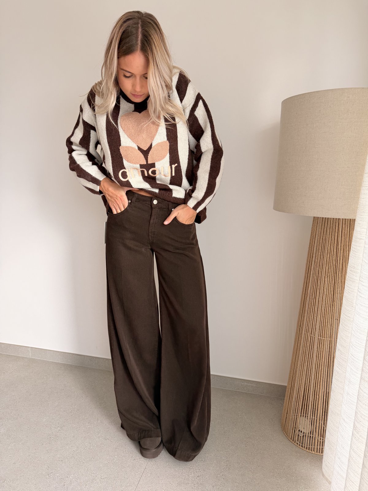 Jeans Madisson chocolat