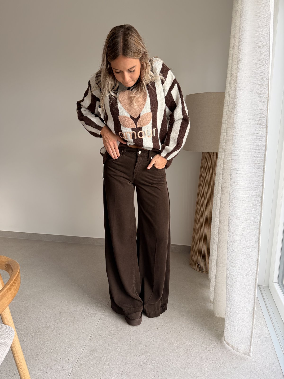 Jeans Madisson chocolat