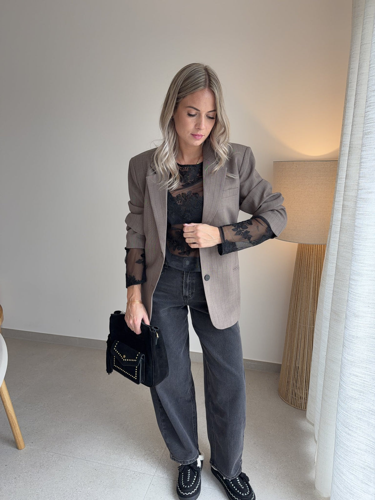 Blazer Acario taupe