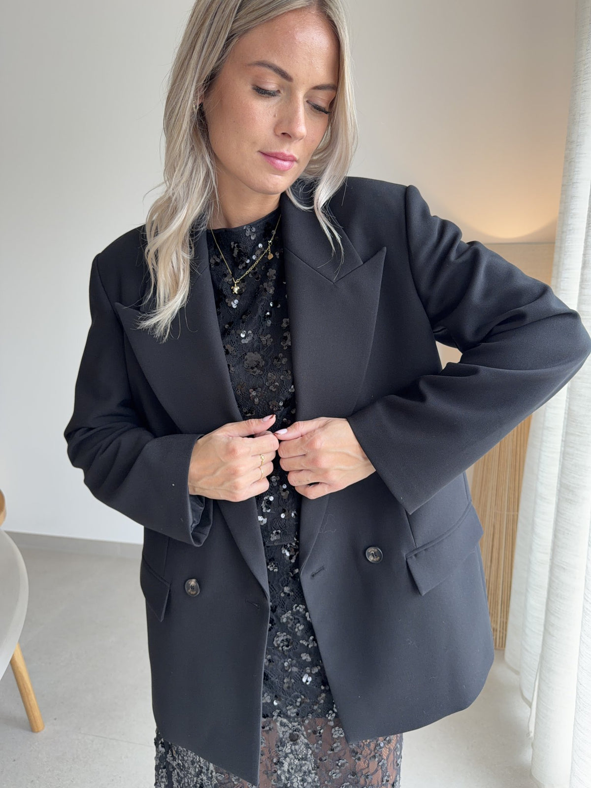Blazer Giacca noir