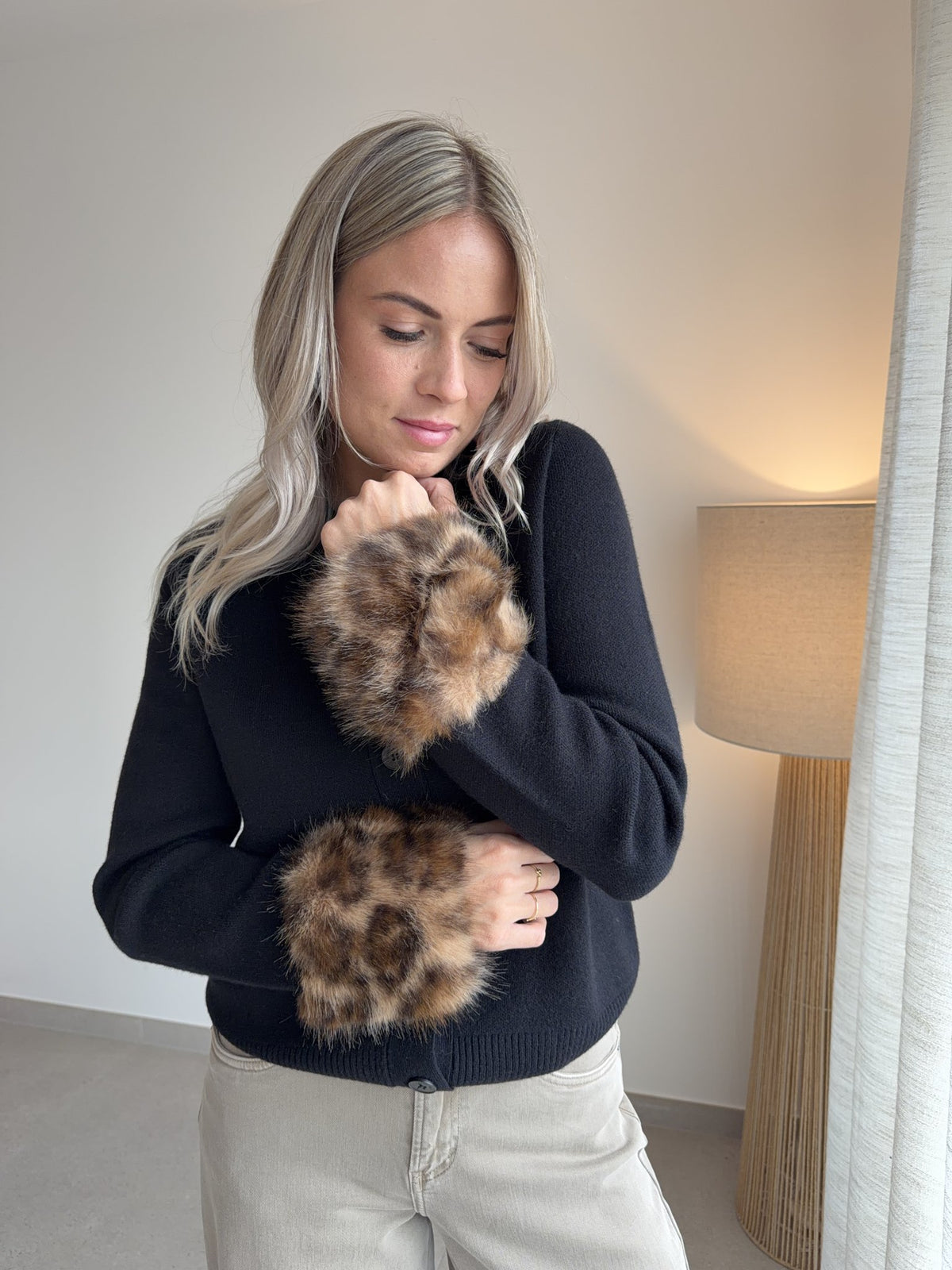 Gilet Bambino noir