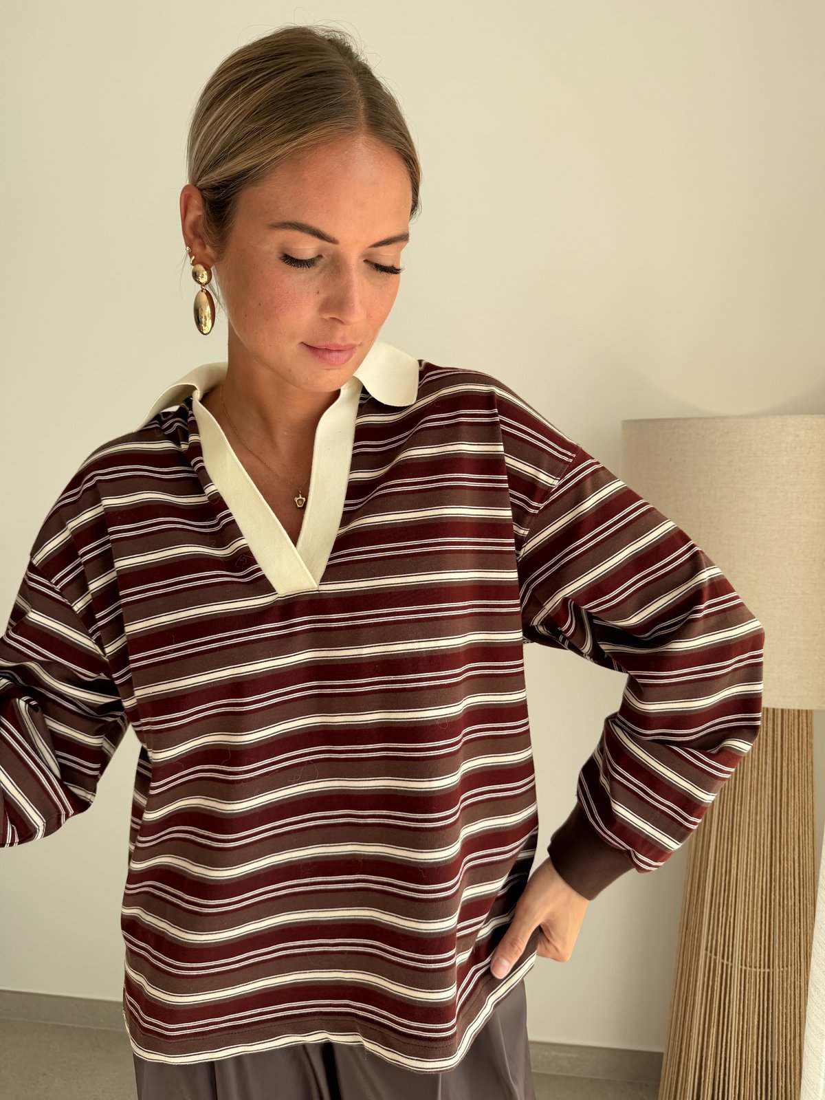 Polo manches longues Aron