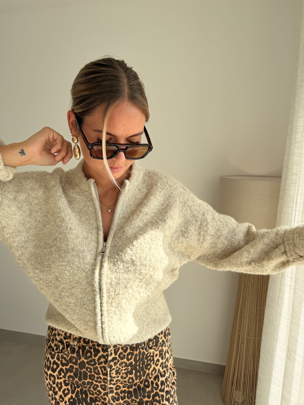 Pull Bouble beige